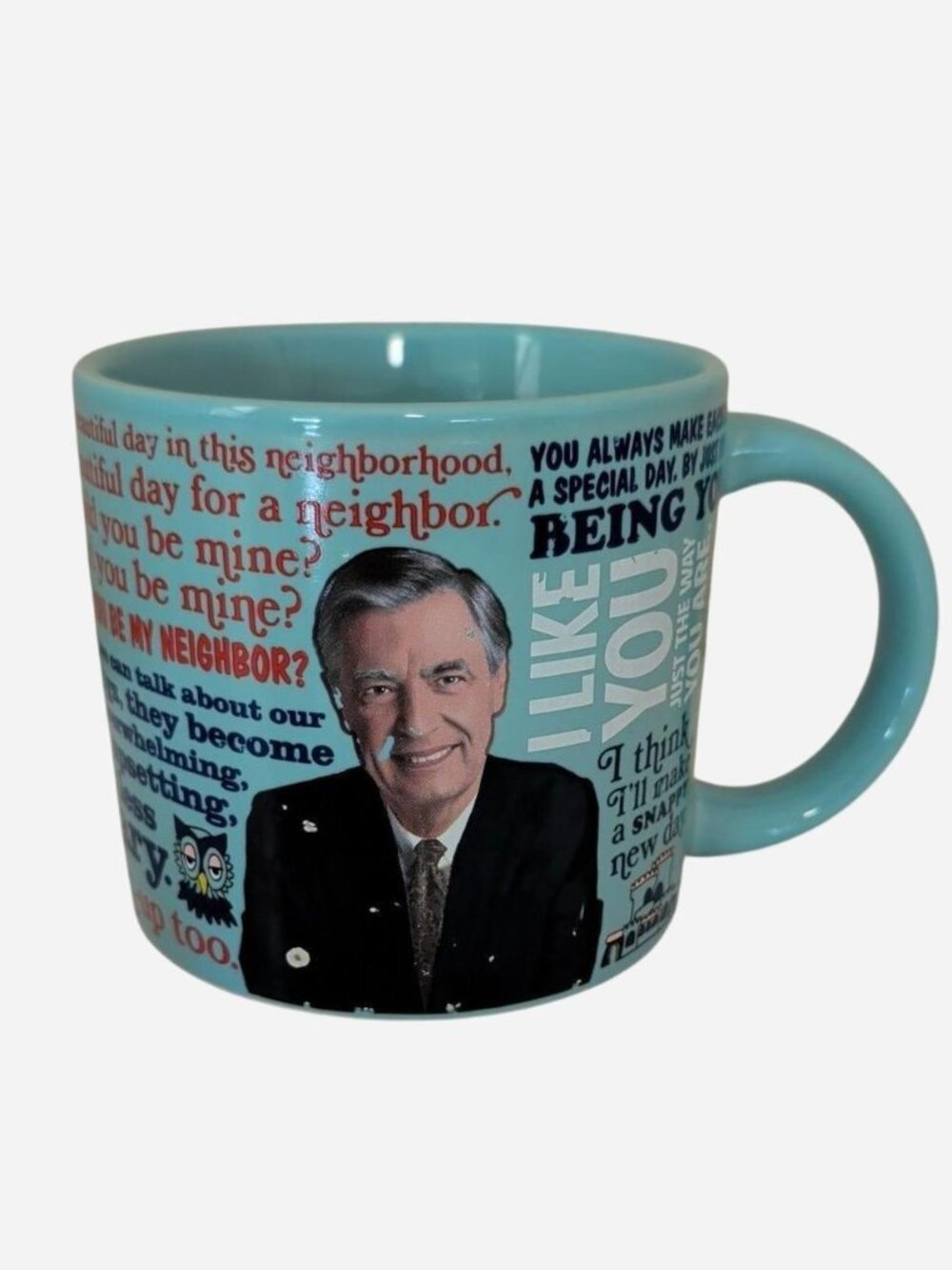Unemployed Philosophers Guild Mr. Rogers Quote Mug 12 oz
